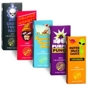 2ml disposable vape Flavors and packaging